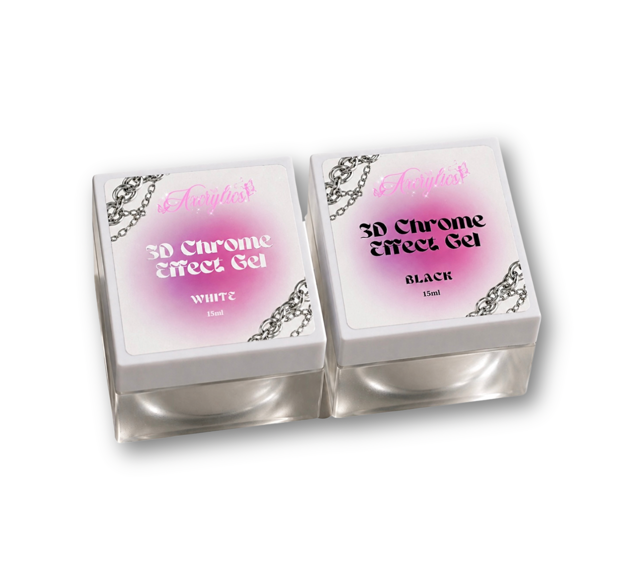 3D Chrome Effect Gel
