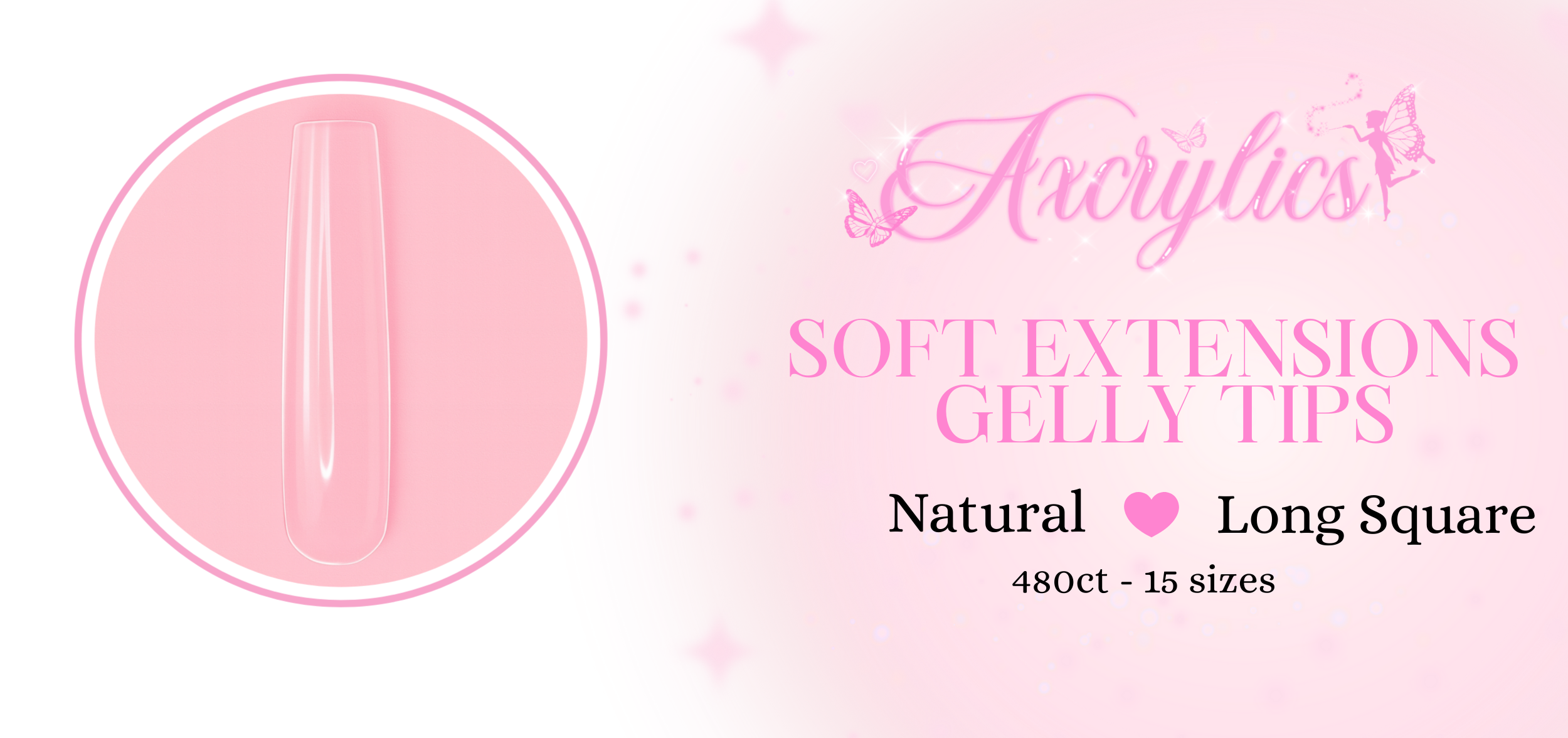 Soft Extensions Gelly Tips - Long Square