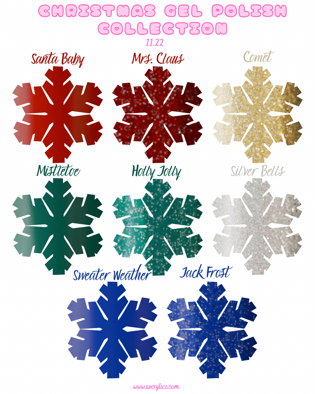 Christmas Gel Polish Collection