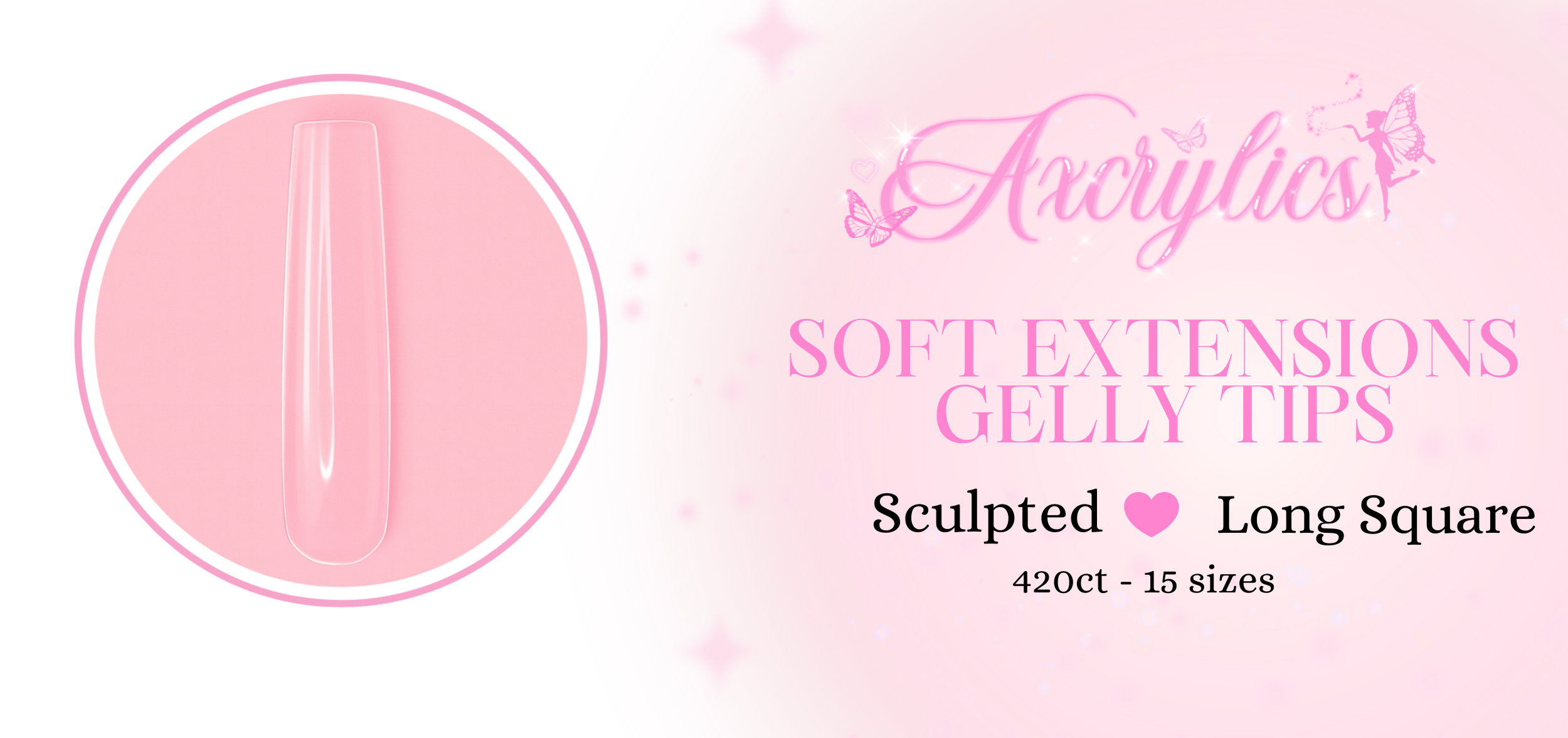 Soft Extensions Gelly Tips - Long Square