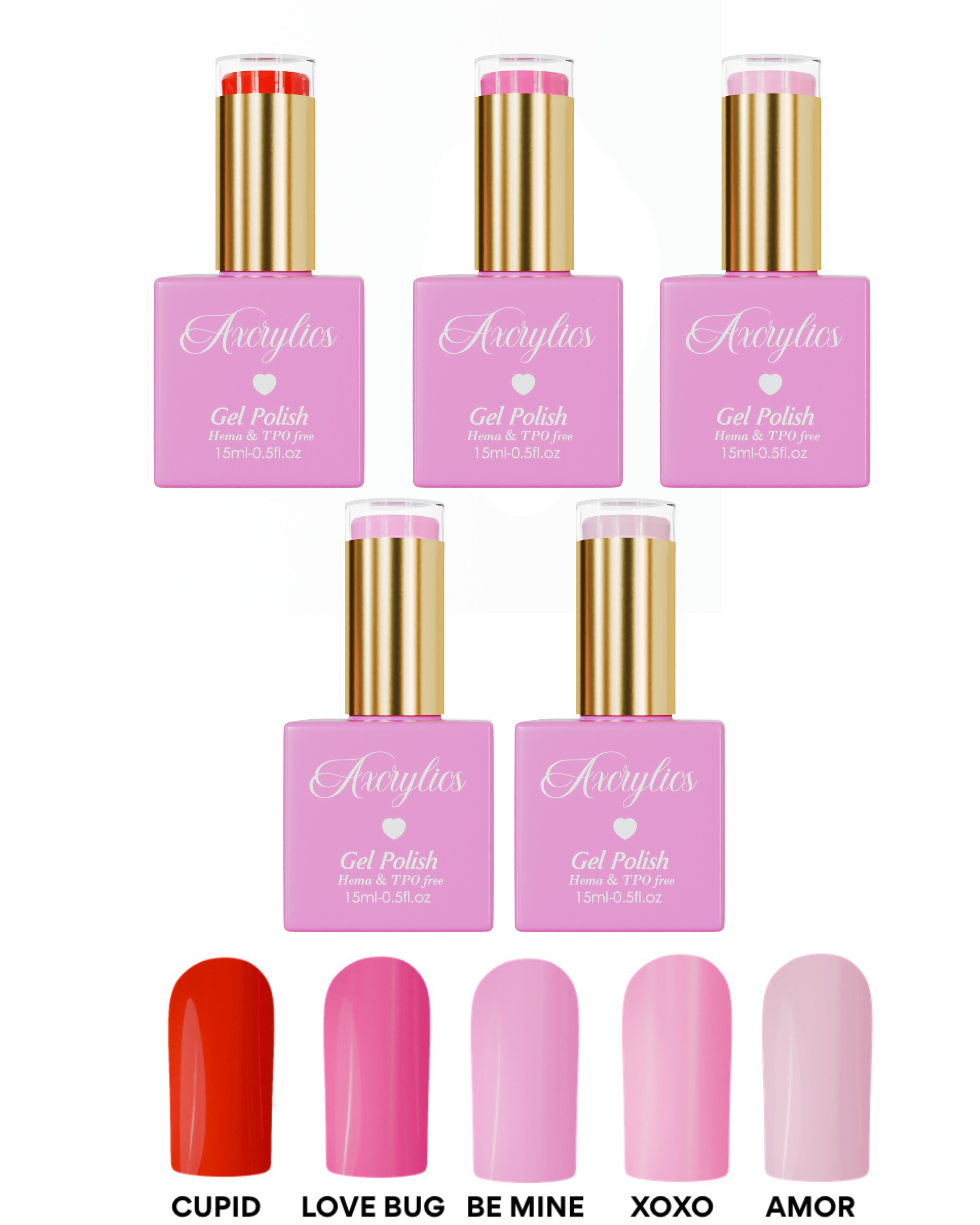 Valentines Gel Polish Collection