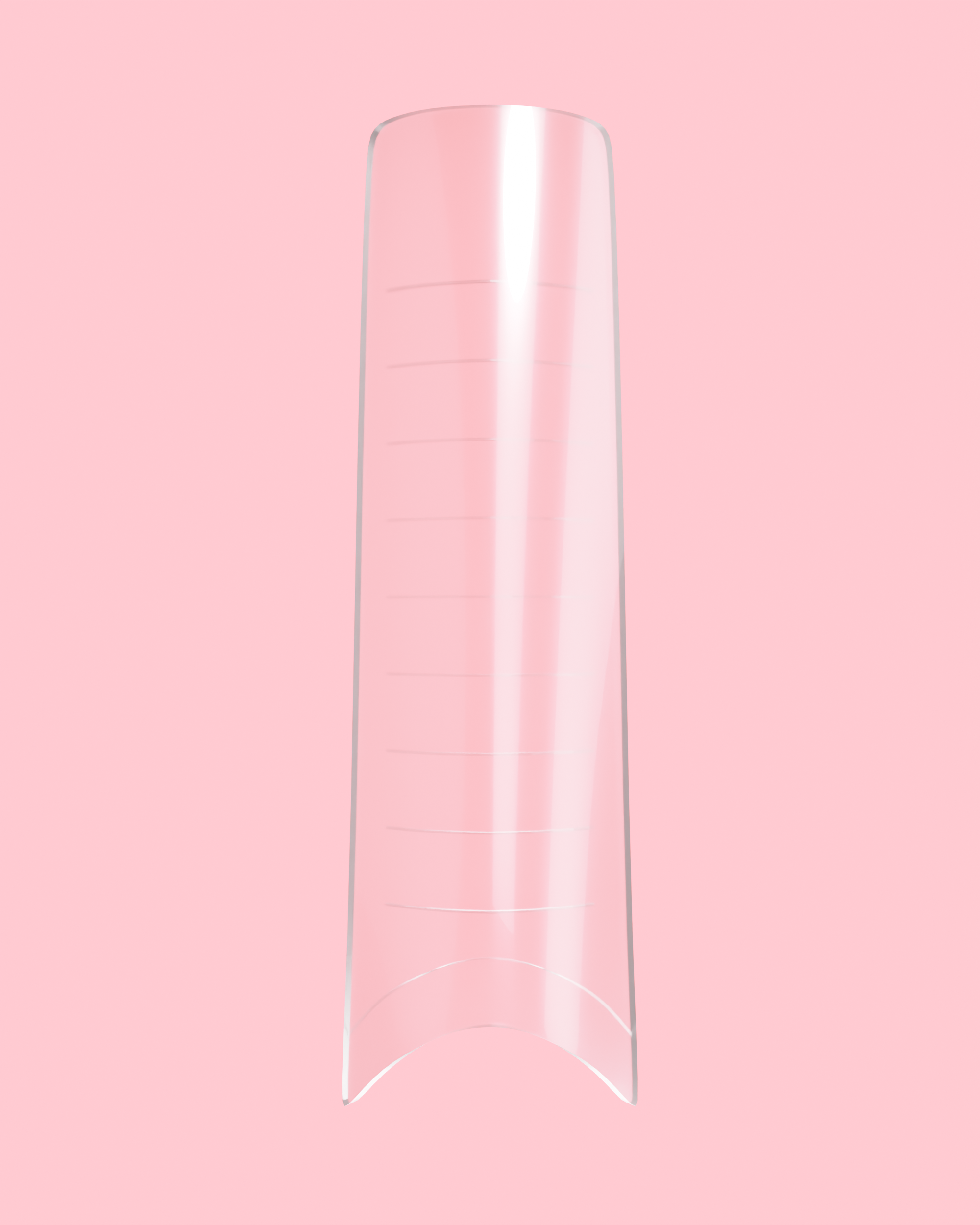 Guided 2XL Square Tapered Nail Tips NO C CURVE